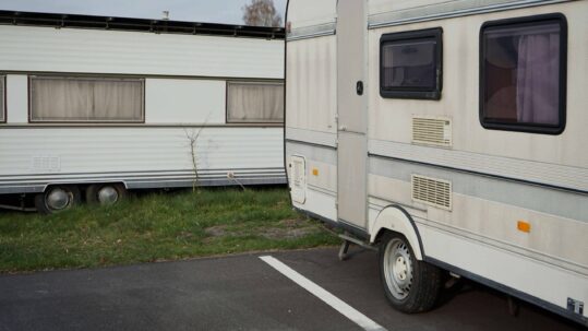 Caravans-car-park