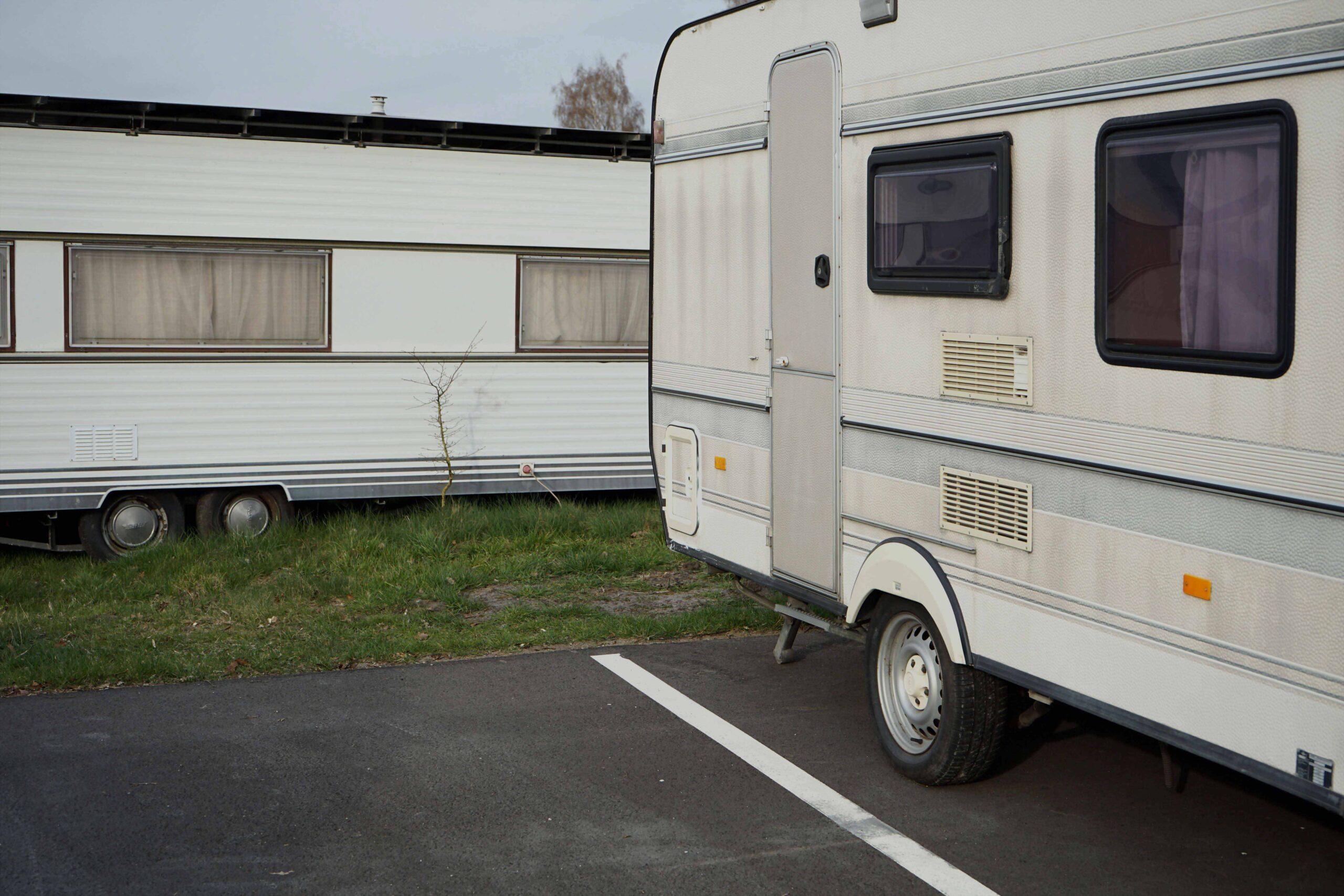 Caravans-car-park