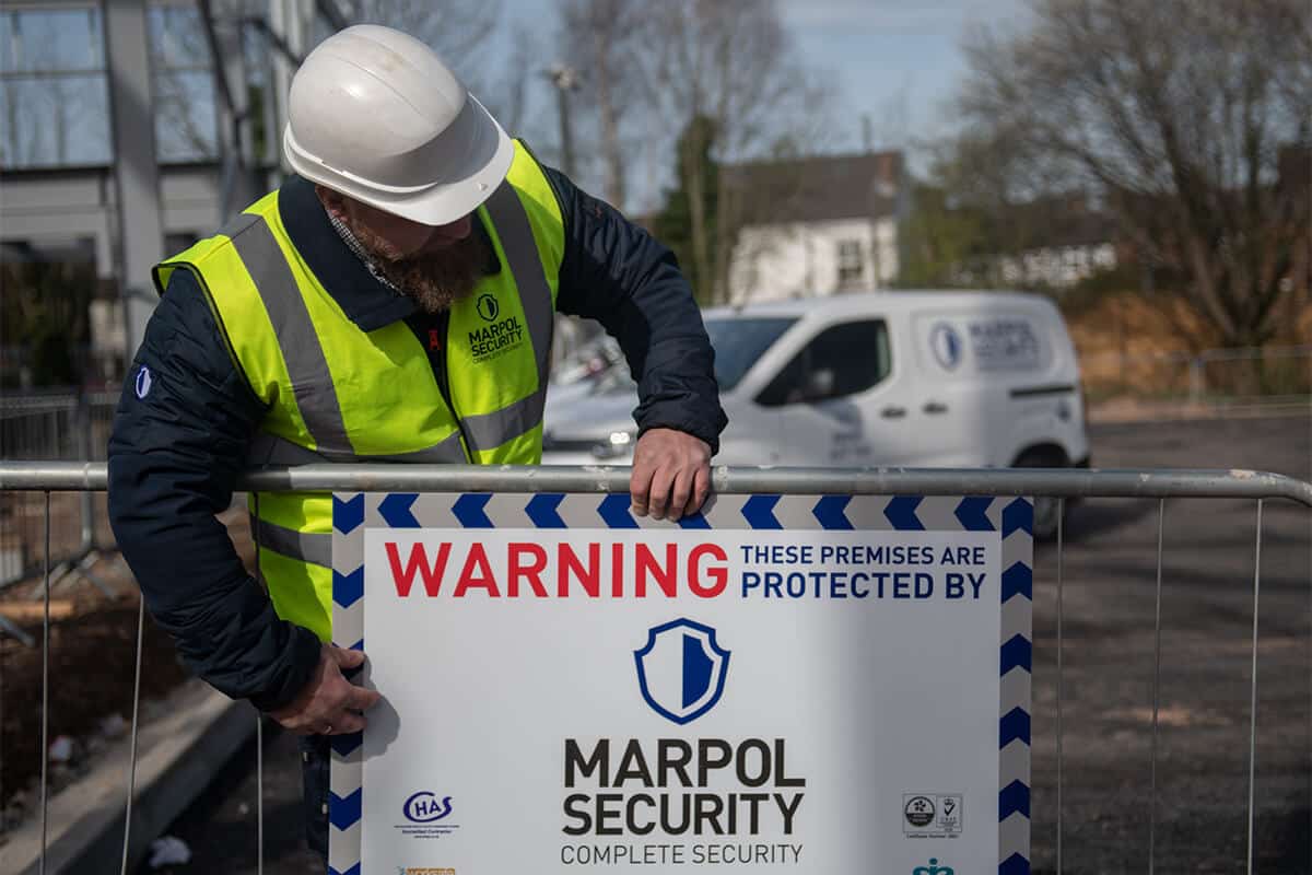 Construction site security