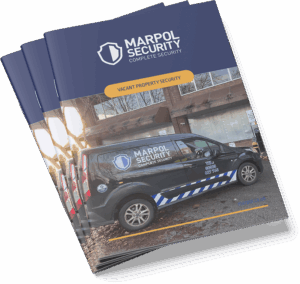 Vacant properties mockup brochure